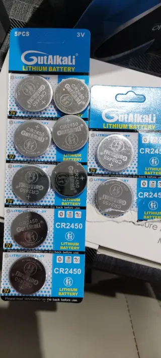 Pilas Litio GutAlkali CR2450 3V (10 Uds)