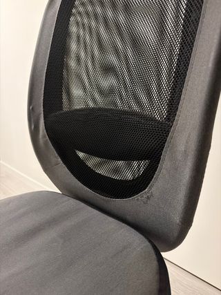 Silla de oficina Ikea gris