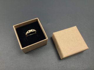 anillo oro 18k con piedra