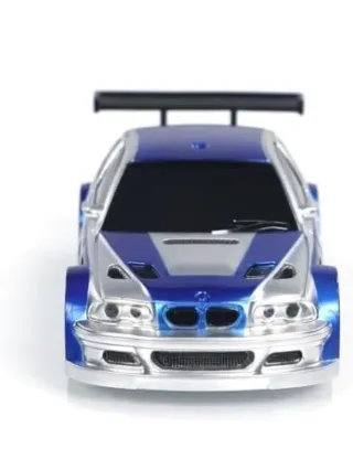 Coche RC Drift Azul y Plata
