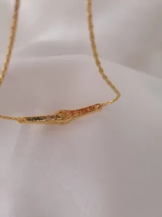 Bracciale dorato vintage anni '50 con pietre