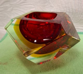 Posacenere Vetro Murano Flavio Poli Seguso