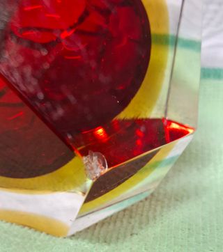 Posacenere Vetro Murano Flavio Poli Seguso