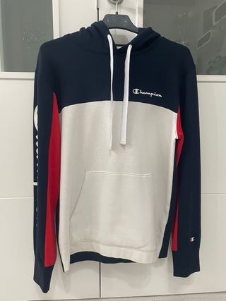 Sudadera Champion Tricolor Talla M