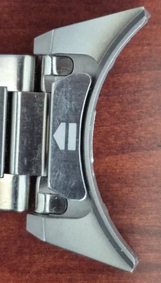 Asas correa Titanio TAG Heuer Connected Modular 45