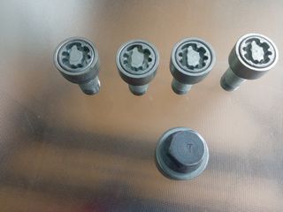 Tornillos antirrobo ruedas para grupo vag