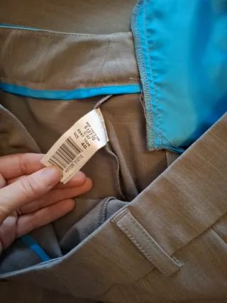 Traje Mango Gris Talla 40