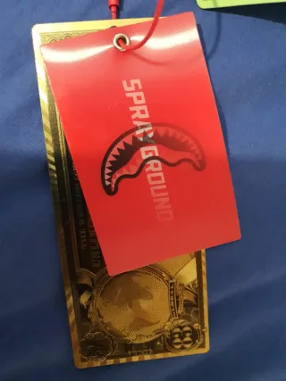 Zaino Sprayground Alieno Verde Argento