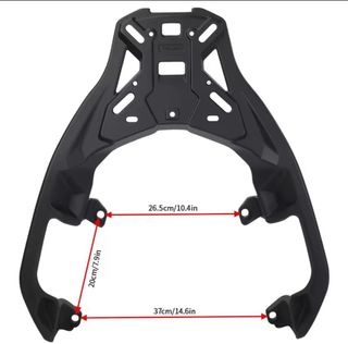 Portaequipajes BMW C400GT/C400X y Voge SR 4  Negro