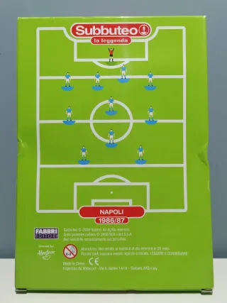 Subbuteo La Leggenda Squadra Napoli 1986/87 Nuova