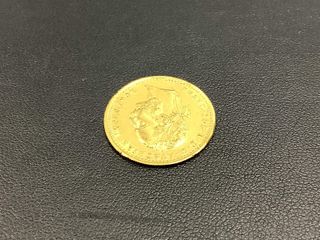 moneda oro 22k