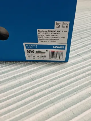 Deportivas Hoka W MACH 6  TALLA 40