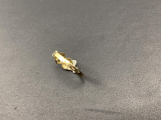 anillo oro 18k con piedra