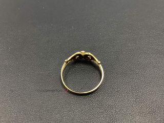 anillo oro 18k con piedra