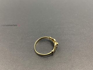 anillo oro 18k con piedra