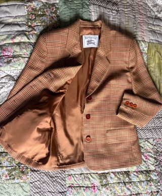 Chaqueta Burberrys Mujer Marrón Naranja