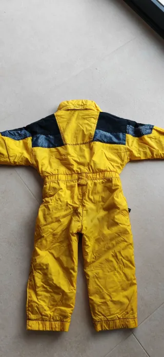 Mono Nieve Niño Amarillo 3-4 años