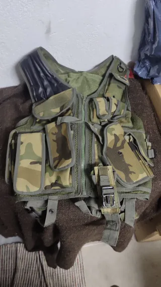 Chaleco Táctico Airsoft Camuflaje