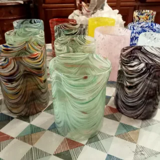 Bicchieri Murano Nuovi molti colori