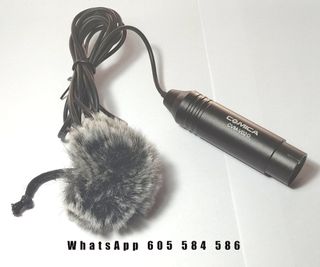 Micrófono Comica CVM-V02 Lavalier Negro