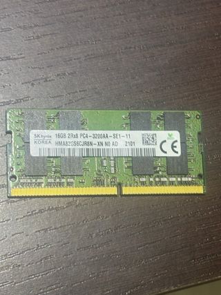 RAM SK Hynix 16GB DDR4 3200MHz RAM Portatil