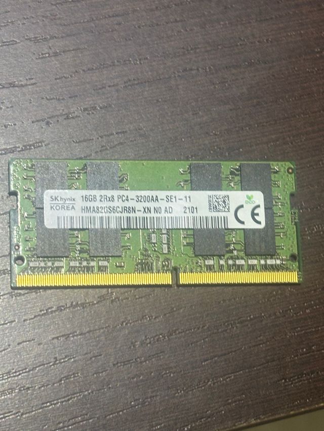 RAM SK Hynix 16GB DDR4 3200MHz RAM Portatil