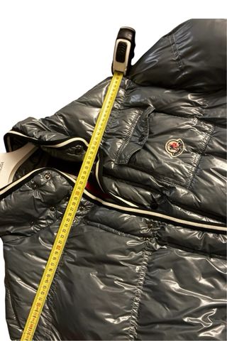 Piumino Moncler Grigio Lucido