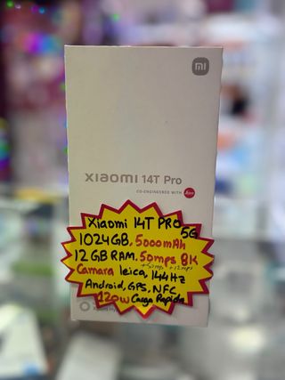 Xiaomi 14T Pro 1TB Nuevo Sellado