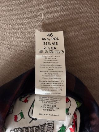 Pantaloni CM & co Tartan Tg 46