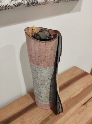 Jarrón de cerámica y terracota