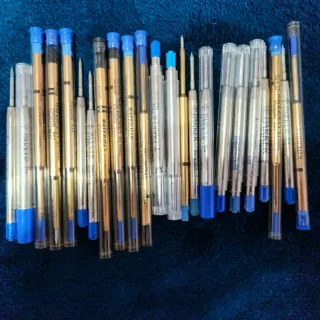 Conjunto di penne Parker e altre marche