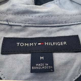 Camisa Tommy Hilfiger M azul algodón