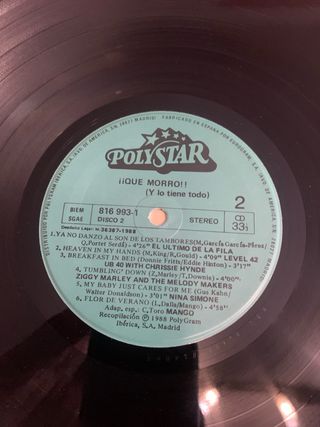 Vinilo ¡Que Morro! (Lo Tiene Todo) 2 LPS