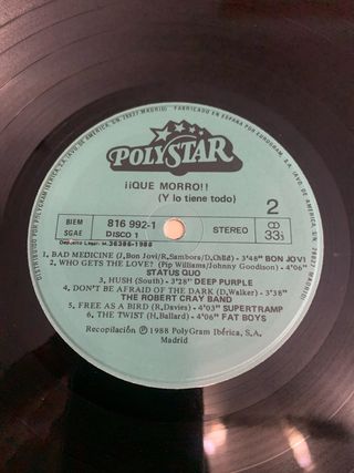 Vinilo ¡Que Morro! (Lo Tiene Todo) 2 LPS