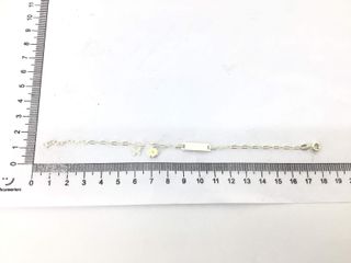 pulsera plata 925mm con piedra con circonita