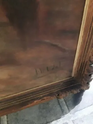 Cuadro Óleo Paisaje Europeo