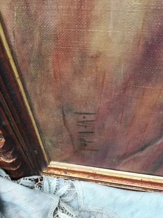 Cuadro Óleo Paisaje Europeo