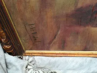 Cuadro Óleo Paisaje Europeo