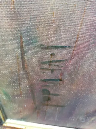 Cuadro Óleo Paisaje Europeo