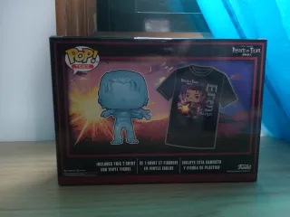 Funko Pop! Attack on Titan Eren + Camiseta XL