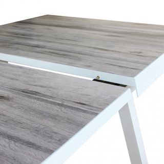 Tavolo da Esterno Estensibile in Alluminio e Gres