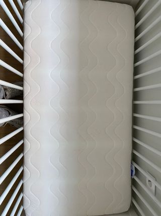 Cuna SMAGORA Ikea 120x60 con colchón Ecus Kids