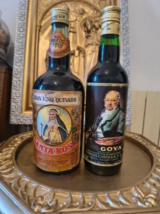 3 Botellas Vino Quinado Colección