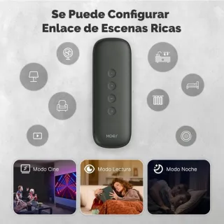 MOES ZigBee Mando Escenas Tuya Inalámbrico