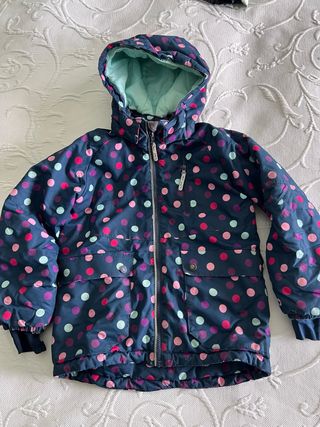 Chaqueta de nieve infantil lunares Talla 7