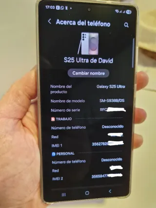 Samsung Galaxy S25 Ultra Verde Titanio