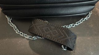 Bolso Zadig & Voltaire negro con detalles plateado