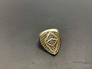 anillo oro 14k con piedra