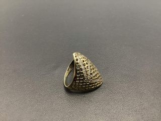 anillo oro 14k con piedra