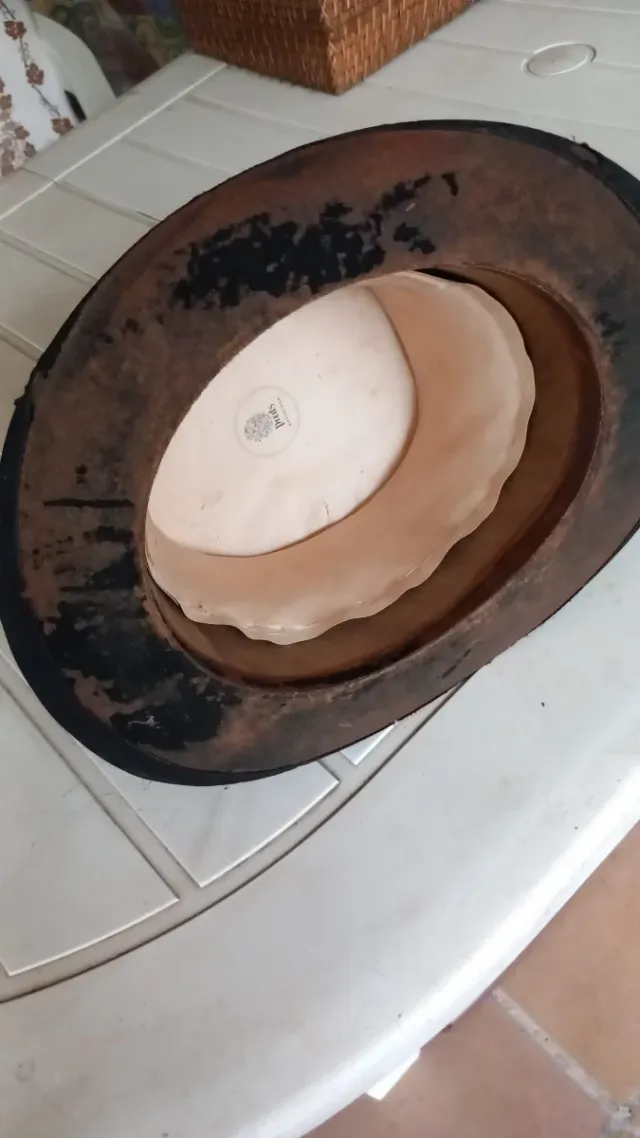Sombrero de copa negro